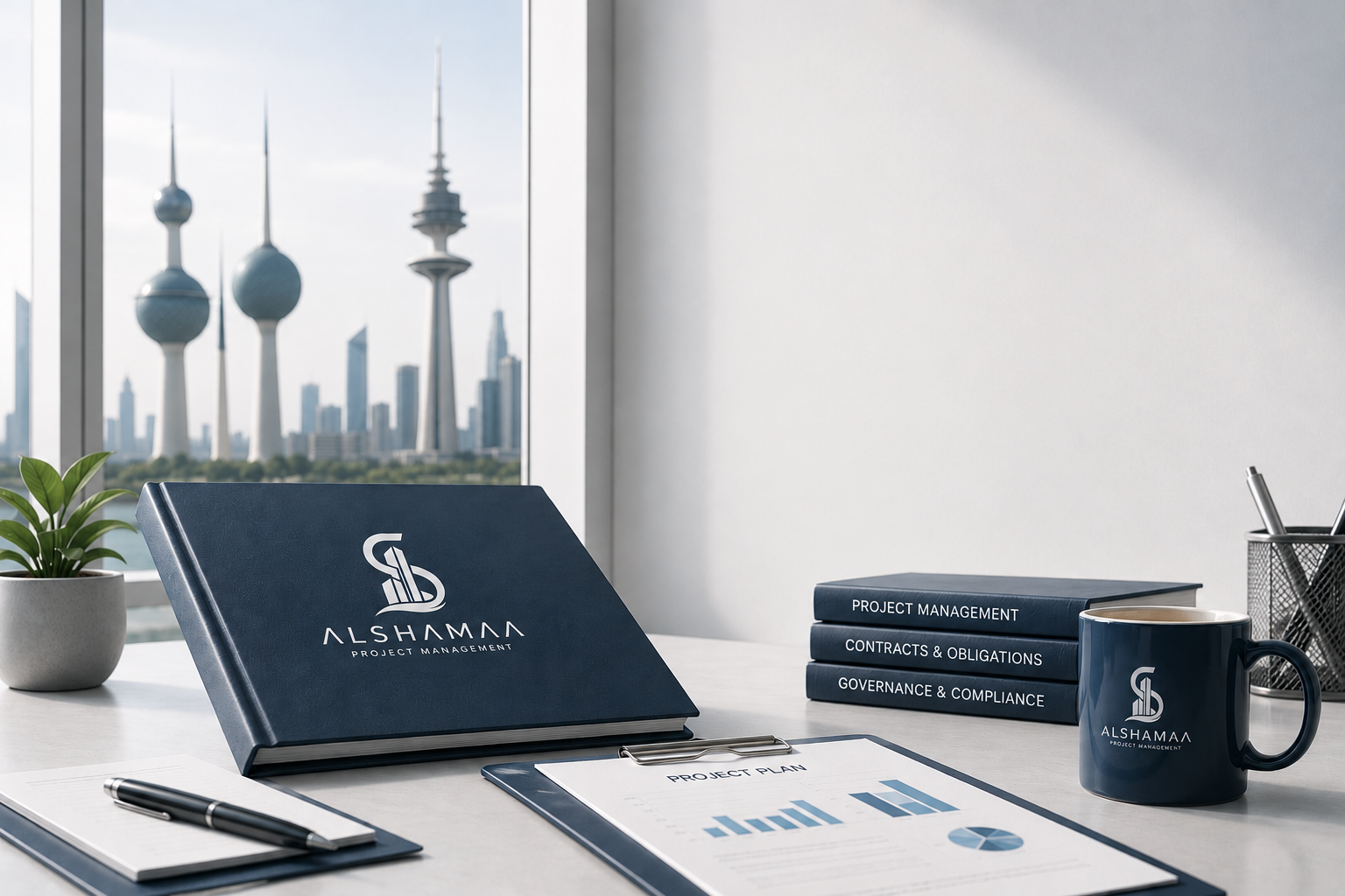 ALSHAMAA corporate office workspace